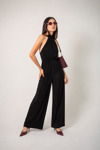 ENTERIZO HALTER PLISADO G-M 8511.