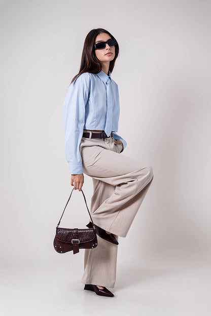 BH CAMISA CROP CORBATA 8540.