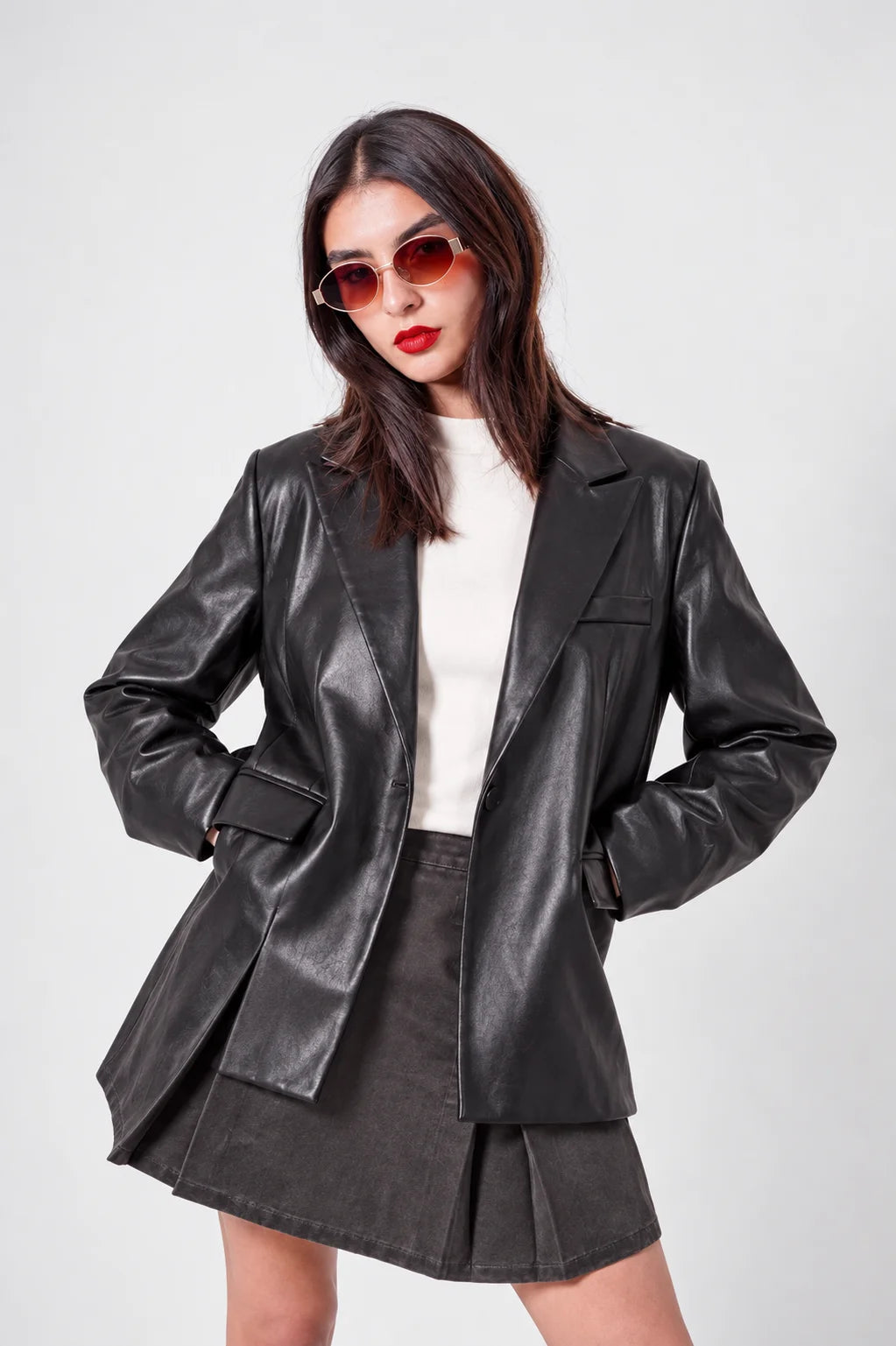 24 BLAZER EFECTO PIEL BRADSHAW