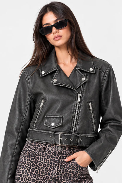 24 CHAQUETA BIKER DESGASTADA TWO