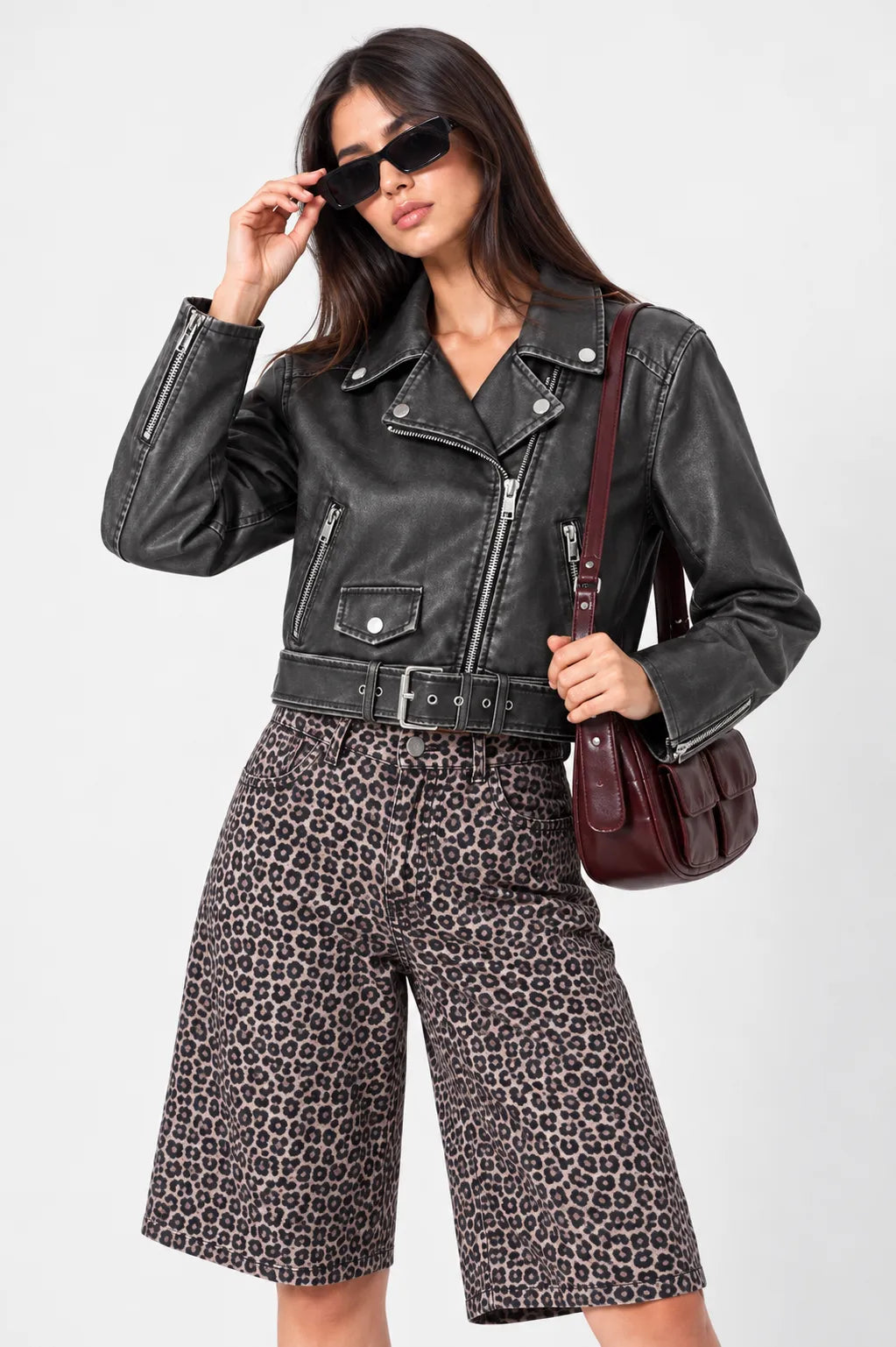 24 CHAQUETA BIKER DESGASTADA TWO