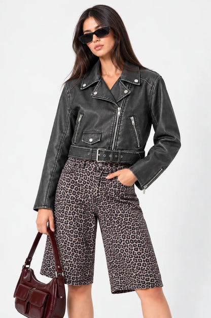 24 CHAQUETA BIKER DESGASTADA TWO