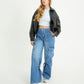 24 CHAQUETA BOMBER EFECTO PIEL DIMAS ONE