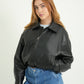 24 CHAQUETA BOMBER EFECTO PIEL DIMAS ONE