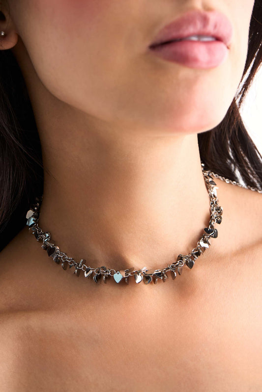 24 COLLAR CORAZONES