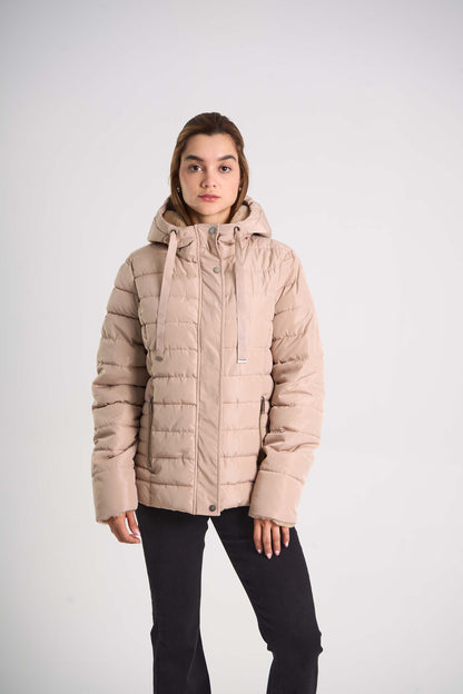 24  CHAQUETA ACOLCHADA CON CAPOTA GROENL