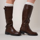 25 BOTAS ALTAS PLANAS 7891