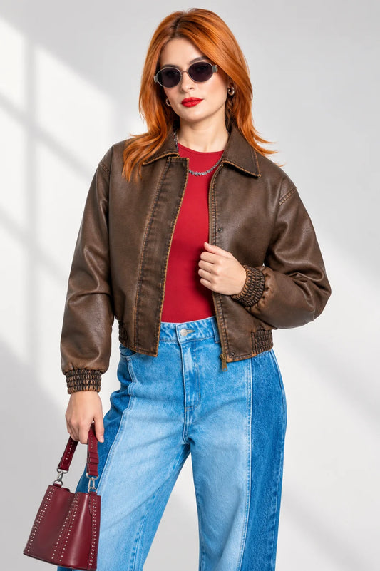 25 CHAQUETA BOMBER CORTA 7847 ONE