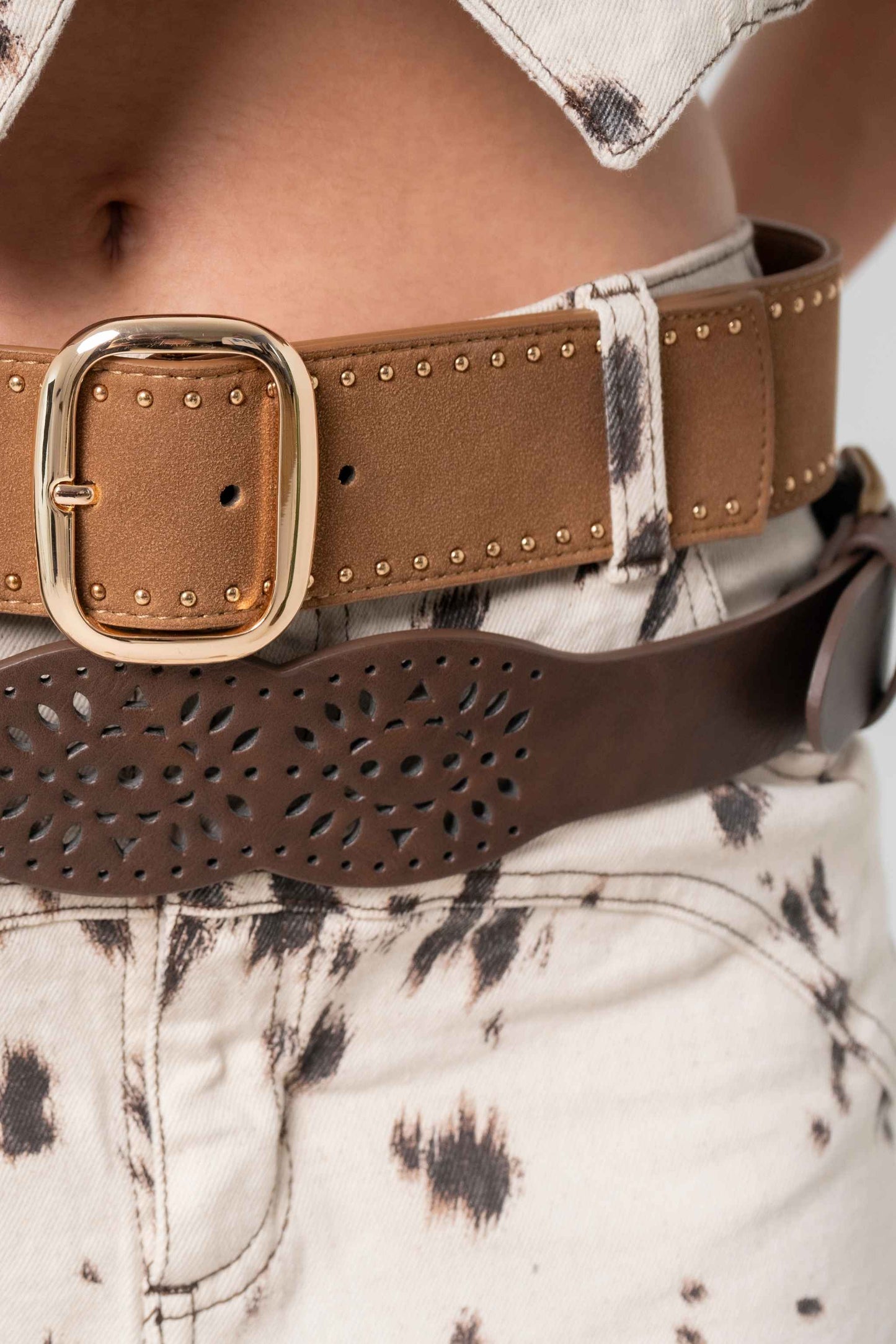 25 CINTURON ANCHO CÍRCULOS 7790