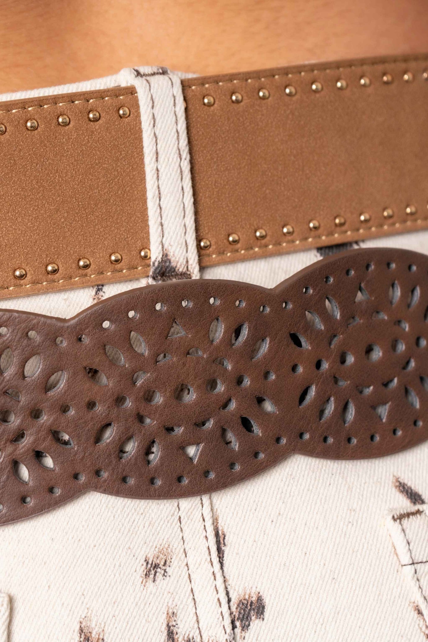 25 CINTURON ANCHO CÍRCULOS 7790