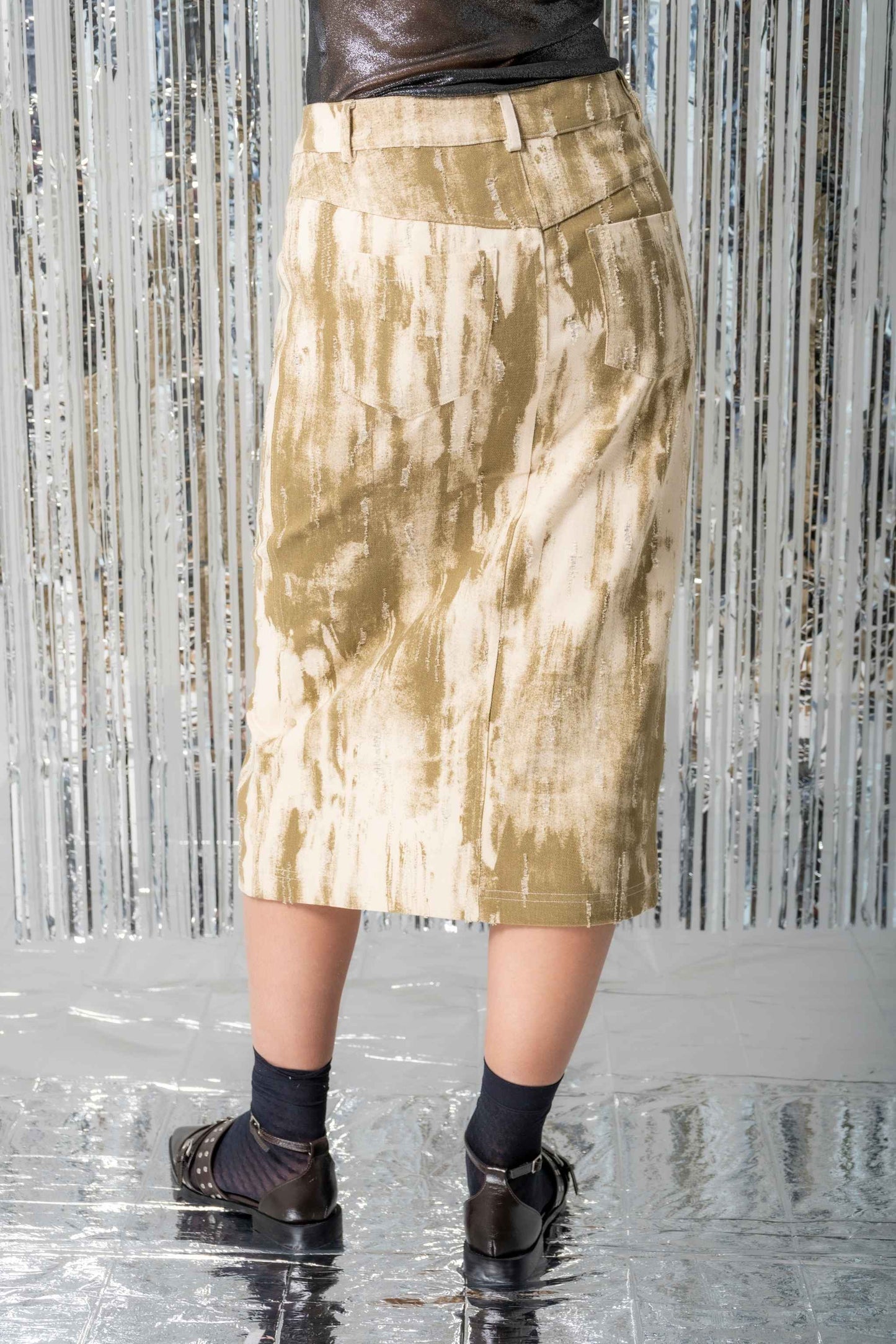 25 FALDA MIDI DENIM 7987