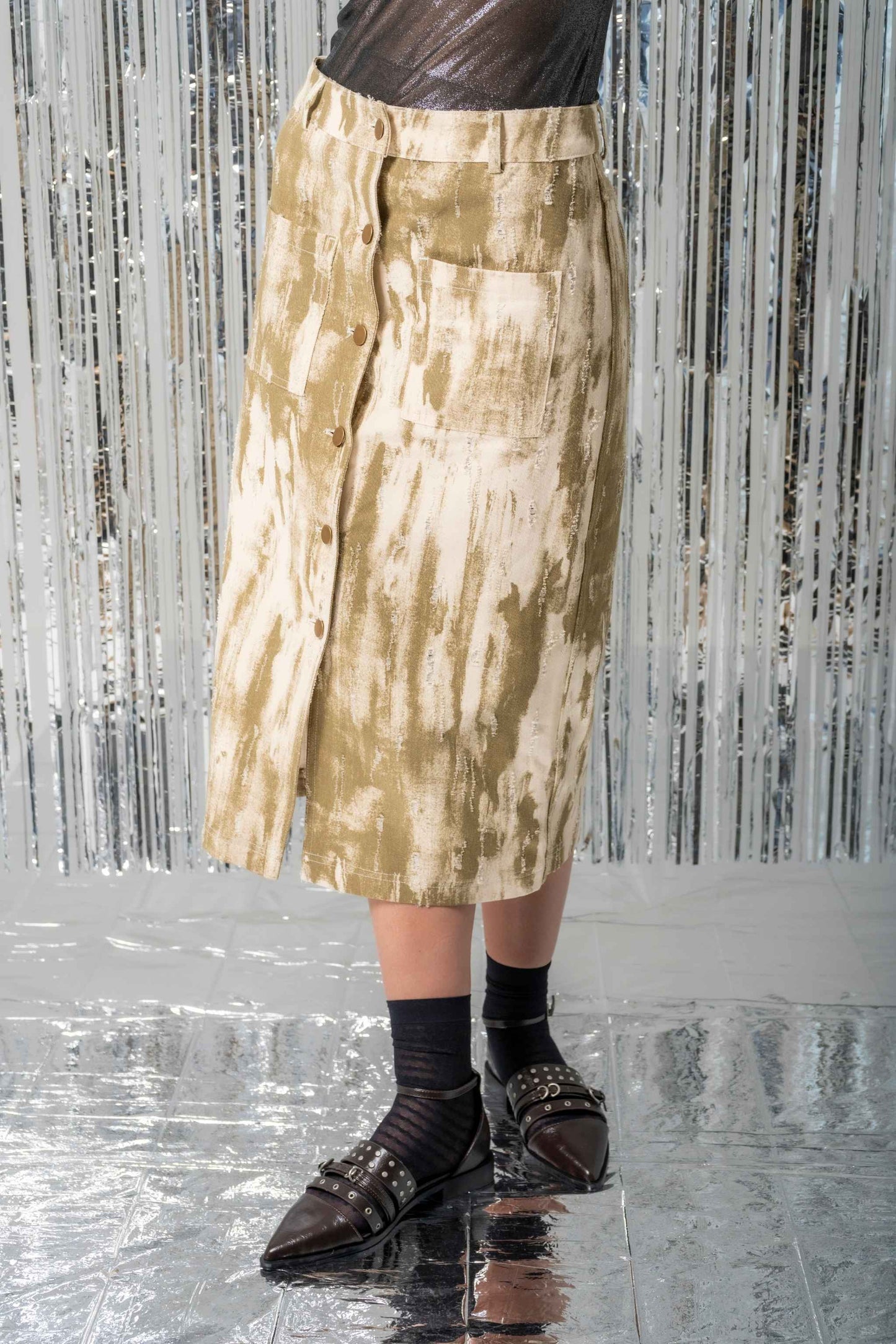 25 FALDA MIDI DENIM 7987