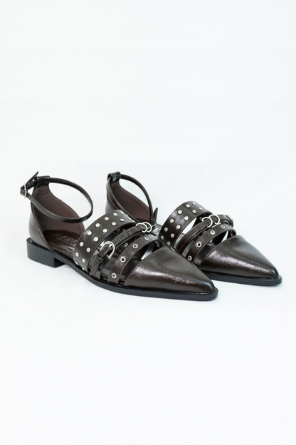 25 ZAPATOS PLANOS TACHES 7878