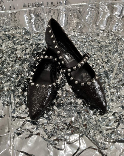 25 ZAPATOS PLANOS TACHES 7879