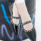 25 ZAPATOS PLANOS TACHES 7879