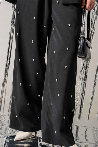 25 PANTALON VESTIR APLIQUES 7822
