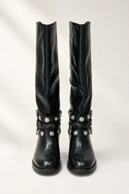 26 BOTAS CAÑA ALTA HEBILLA 9007