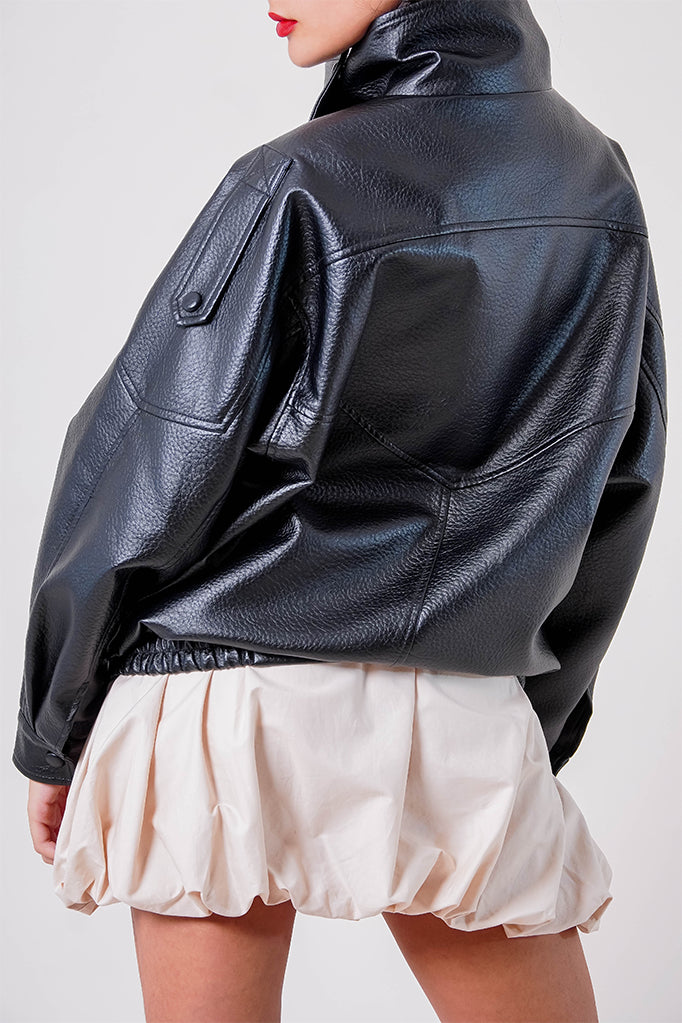 26 CHAQUETA BIKER EFECTO PIEL 8756.