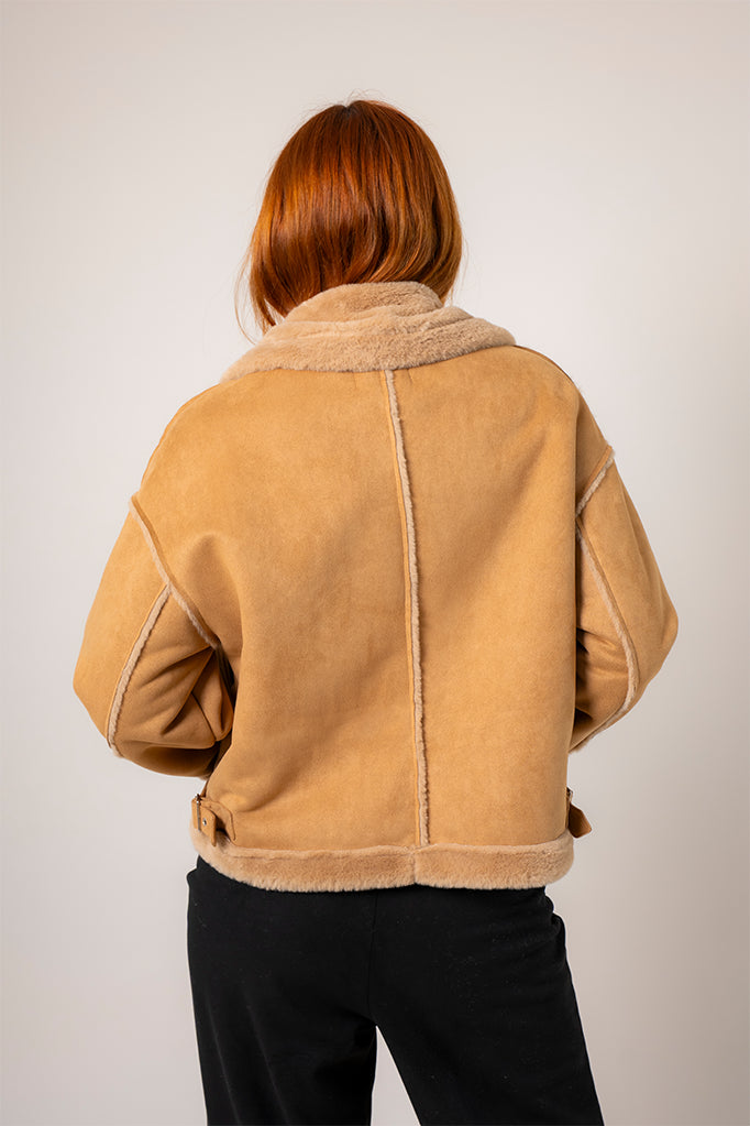 26 CHAQUETA CREMALLERA SUEDE 8772