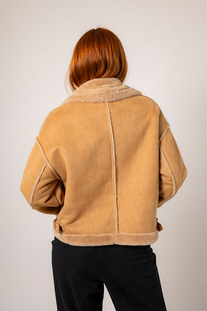 26 CHAQUETA CREMALLERA SUEDE 8772