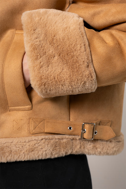 26 CHAQUETA CREMALLERA SUEDE 8772