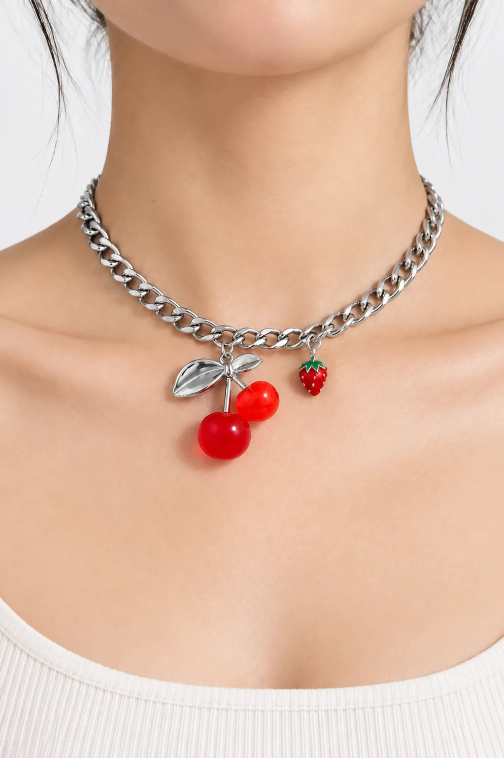26 COLLAR CEREZAS 8826.