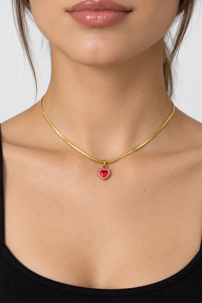 26 COLLAR CORAZÓN MINI 8819