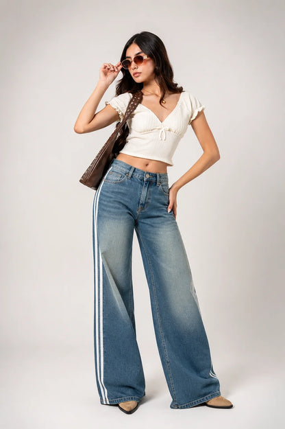 26 JEANS WIDE LEG 8766