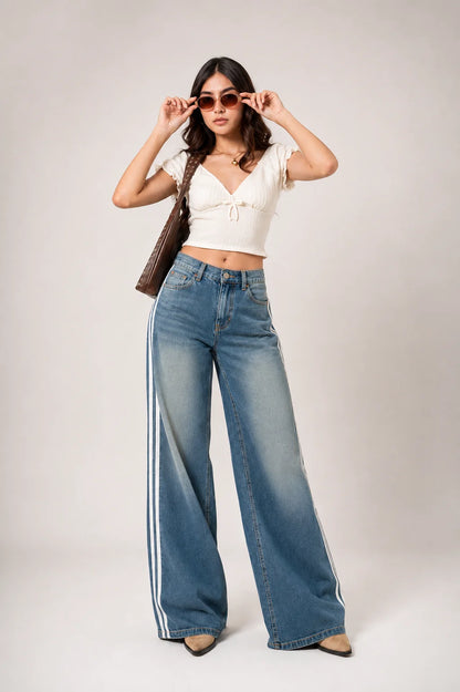 26 JEANS WIDE LEG 8766