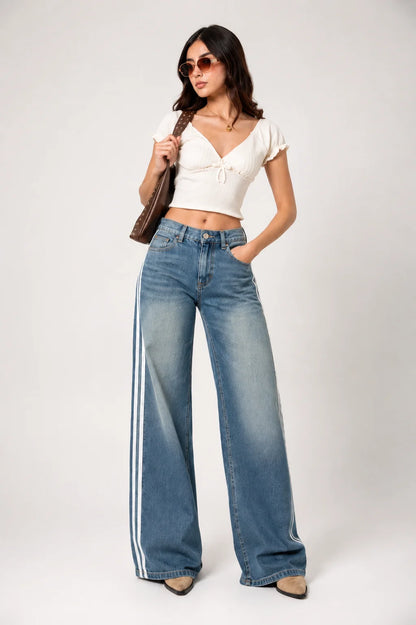 26 JEANS WIDE LEG 8766