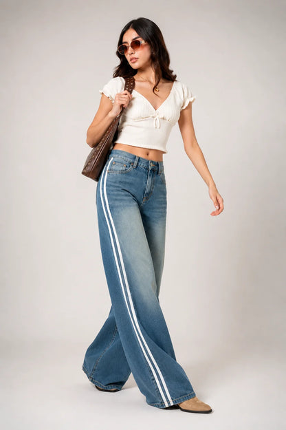 26 JEANS WIDE LEG 8766