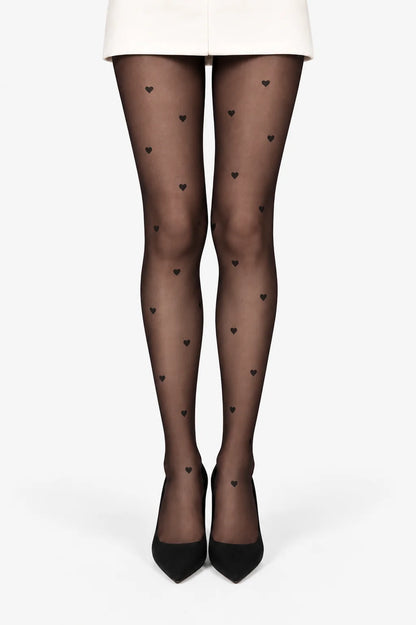 26 MEDIAS PANTALON CORAZONES 8801