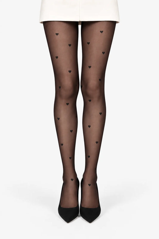 26 MEDIAS PANTALON CORAZONES 8801