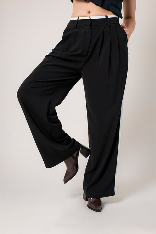 26 PANTALON VESTIR CONTRASTE 8795