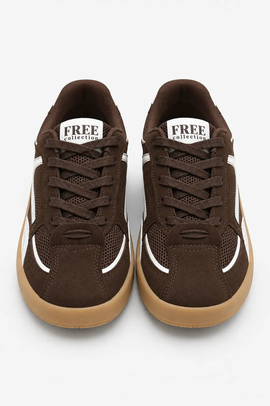 26 TENIS SUEDE CONTRASTE 8998