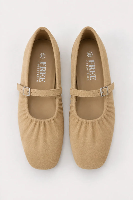 26 ZAPATO PLANO SUEDE 8963