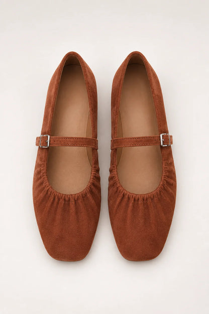 26 ZAPATO PLANO SUEDE 8963