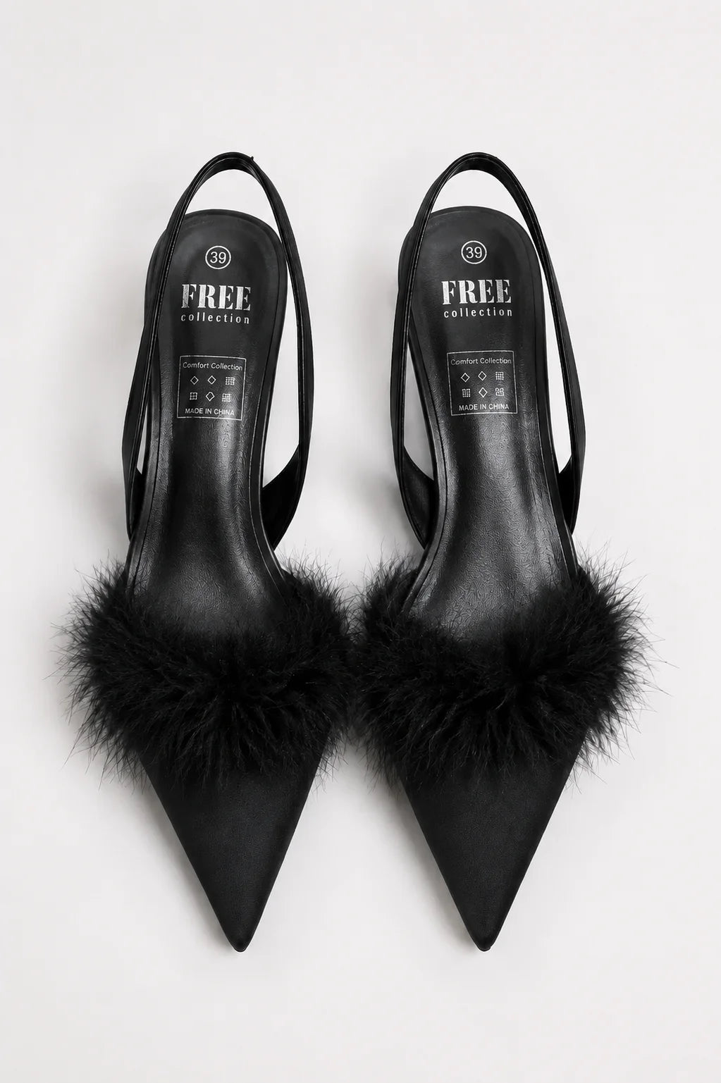 26 ZAPATO TACON PLUMAS 8967