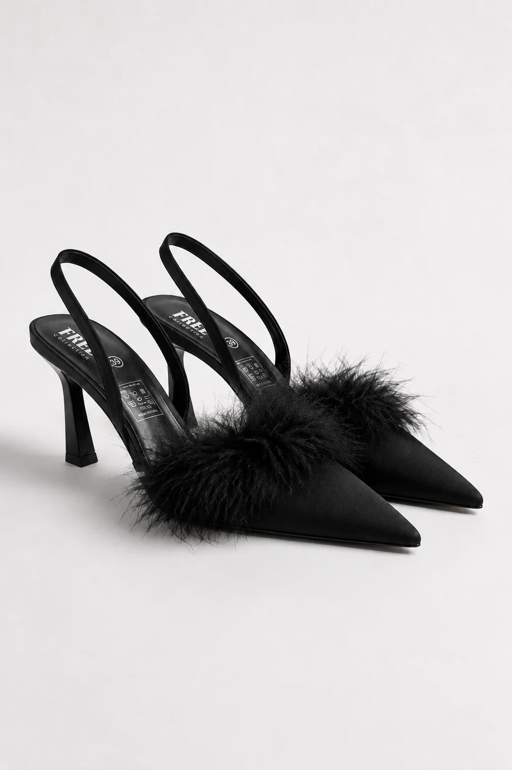 26 ZAPATO TACON PLUMAS 8967