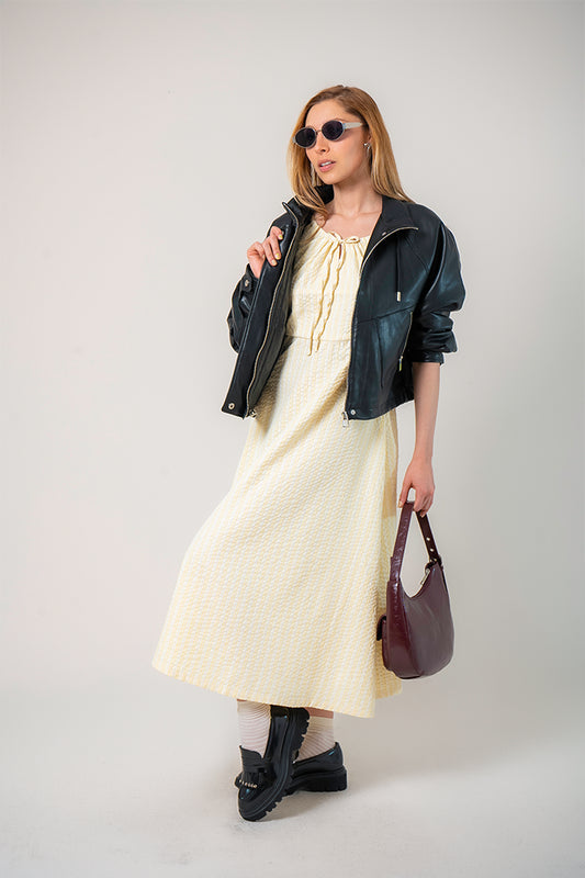 VESTIDO RAYAS E-C 9192