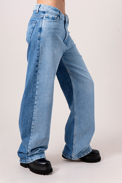 JEANS STRAIGHT CONTRASTE E-C 8604