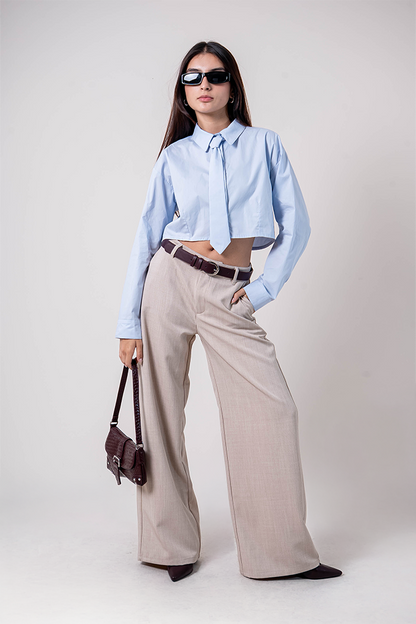 BH CAMISA CROP CORBATA 8540.