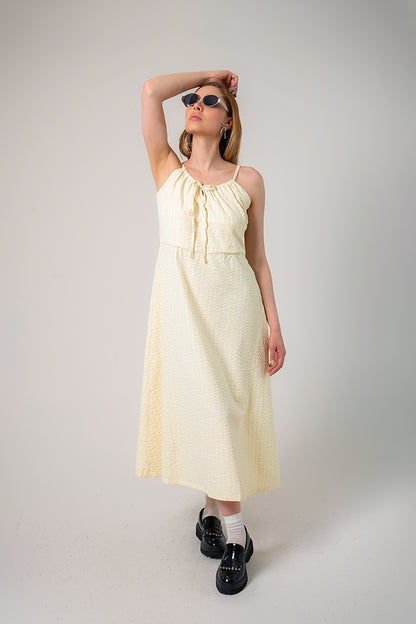 VESTIDO RAYAS E-C 9192