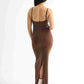 BH VESTIDO ESCOTE DRAPEADO BELINA ONE