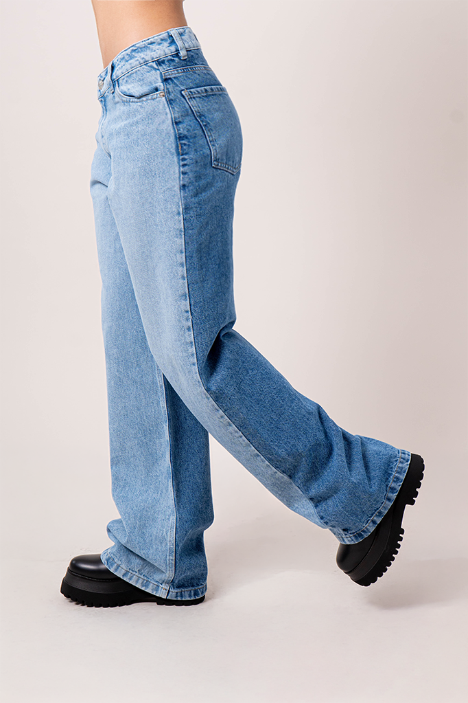 JEANS STRAIGHT CONTRASTE E-C 8604