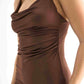 BH VESTIDO ESCOTE DRAPEADO BELINA ONE