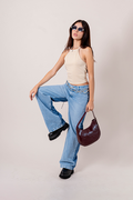 JEANS STRAIGHT CONTRASTE E-C 8604