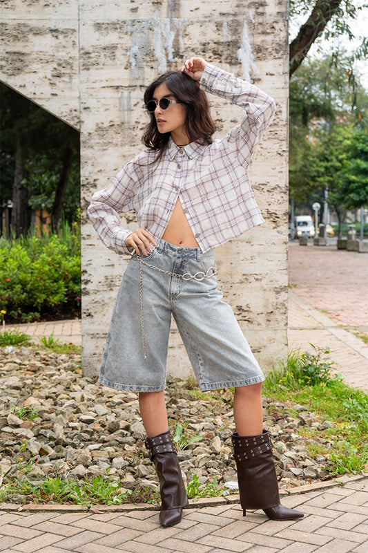 BERMUDA DENIM R-C 8485.