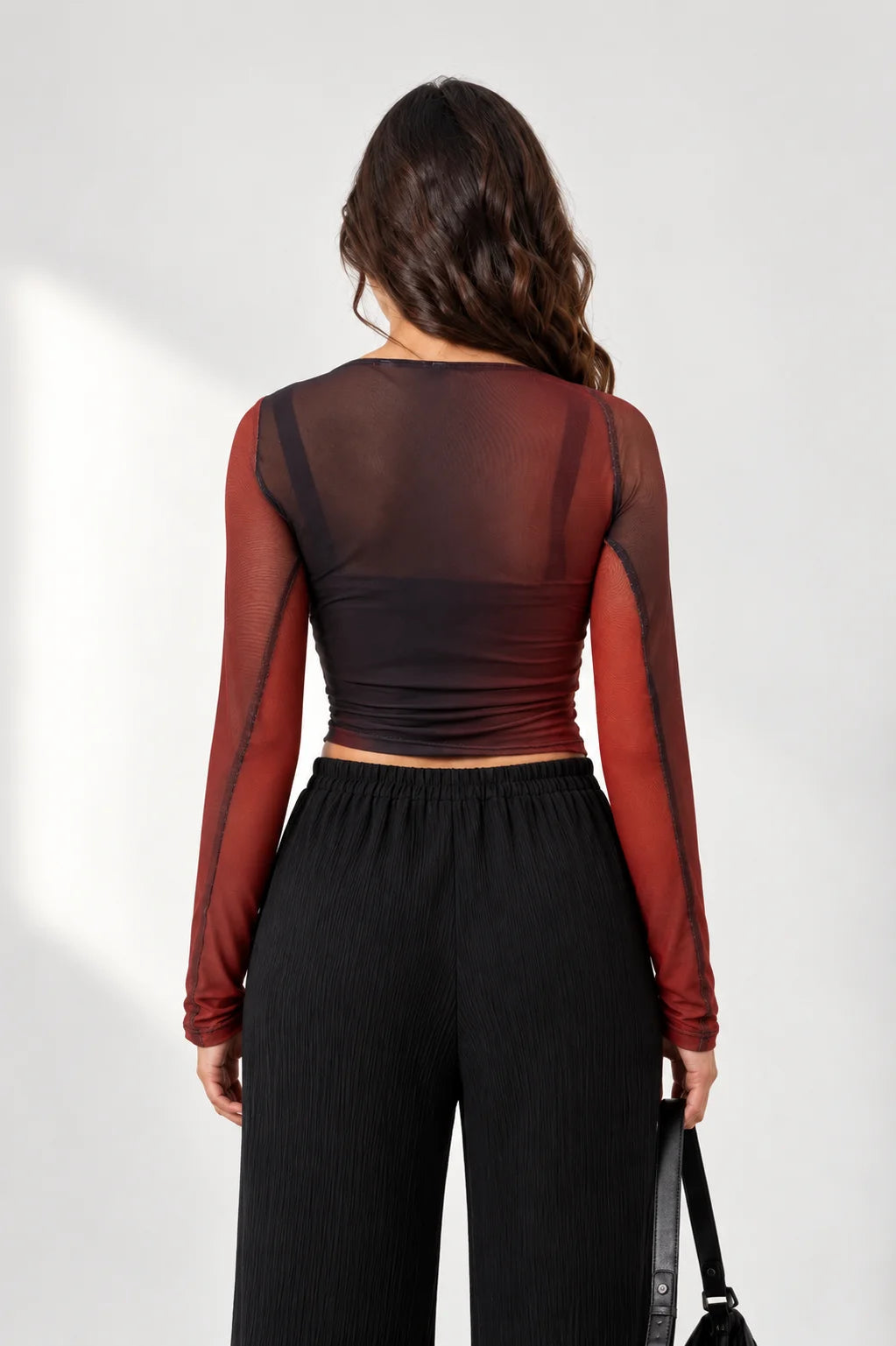 BH BLUSA ASIMETRICA MESH 7242