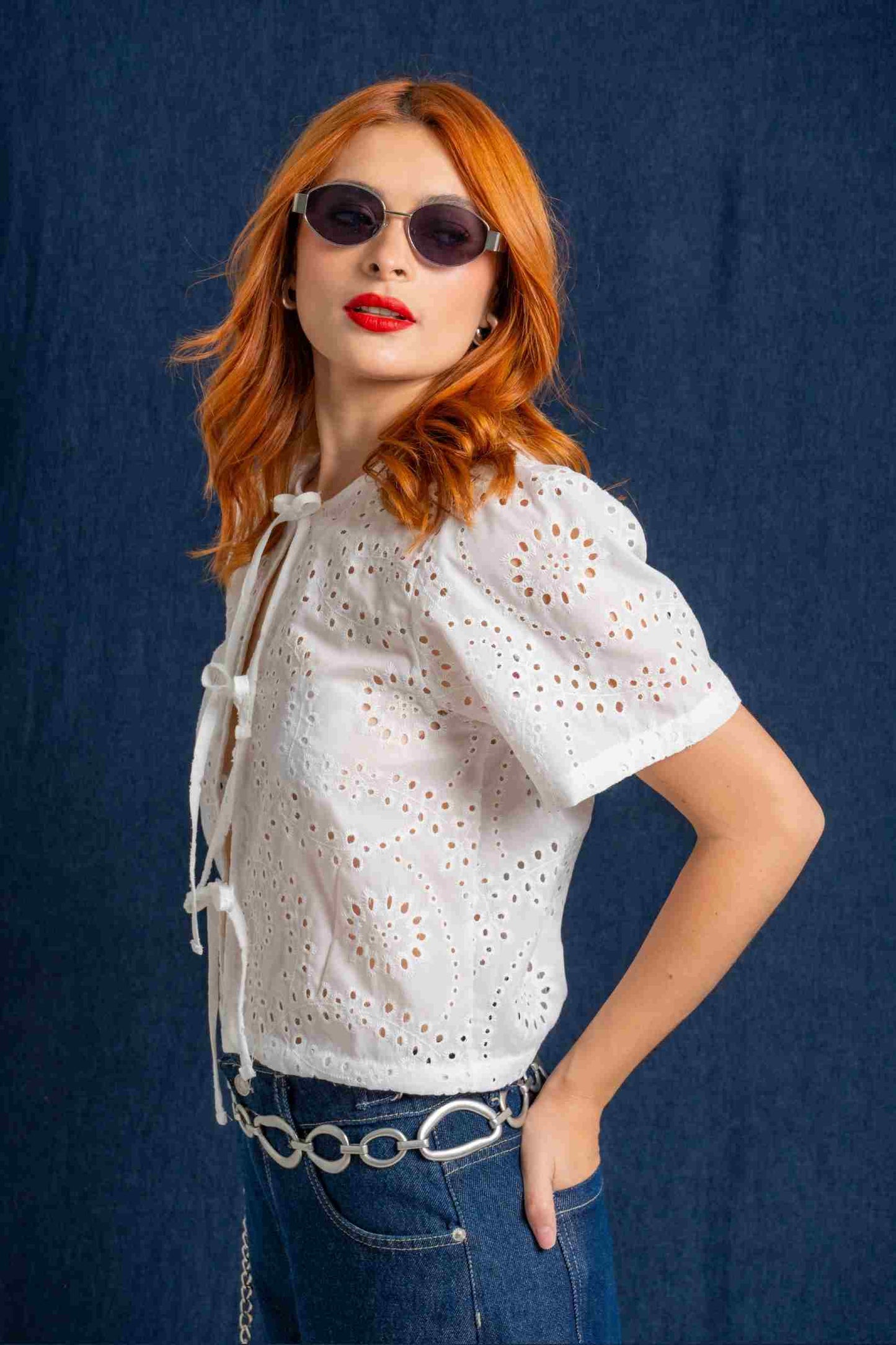 BLUSA BORDADA E-C 8518.
